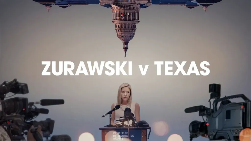 Poster for Zurwaski v Texas movie.