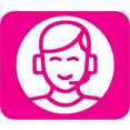 Friendly support icon