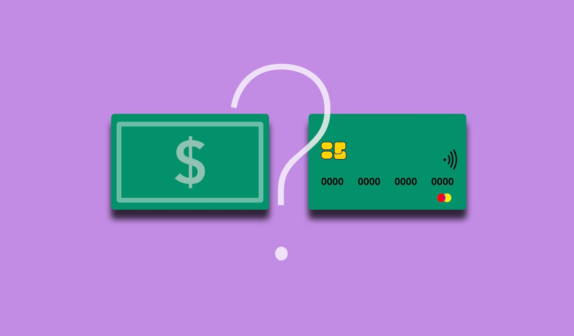 Image of money and credit carf