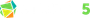 The studio 5 logo is green and white with a white background.